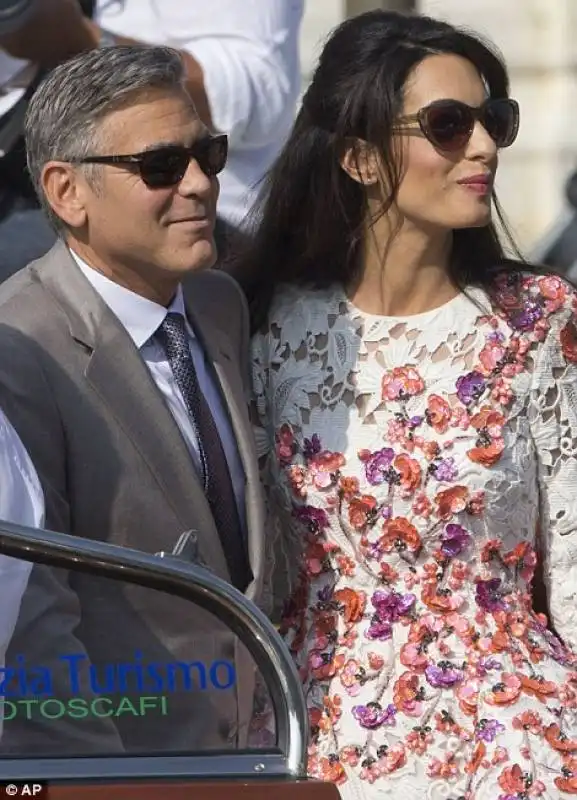 george clooney e amal   il giorno dopo 18