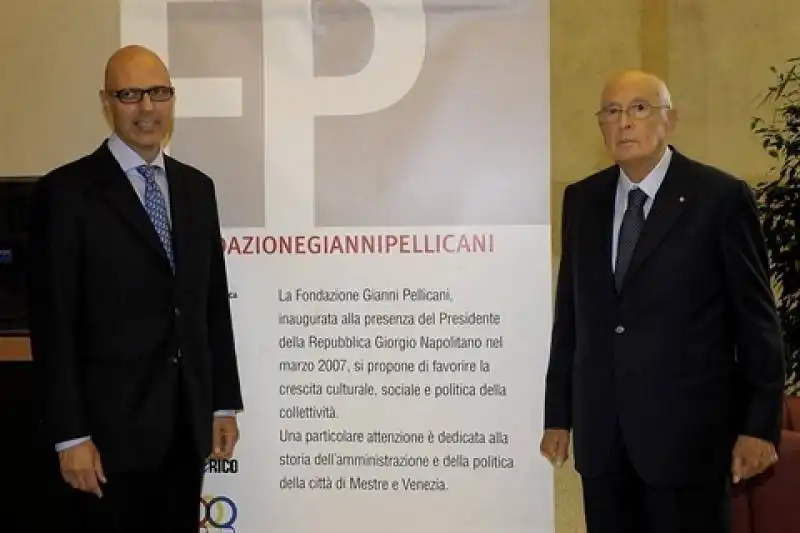 GIANNI PELLICANI giorgio napolitano
 