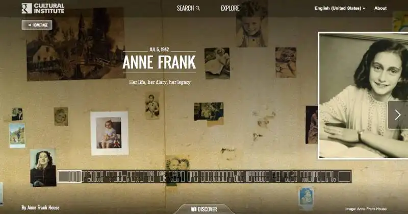 google classical institute anna frank