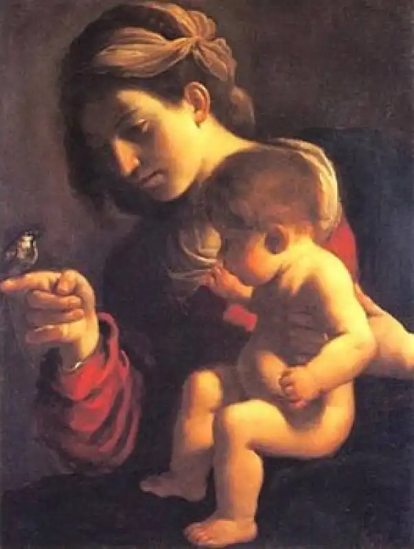 guercino madonna del passero