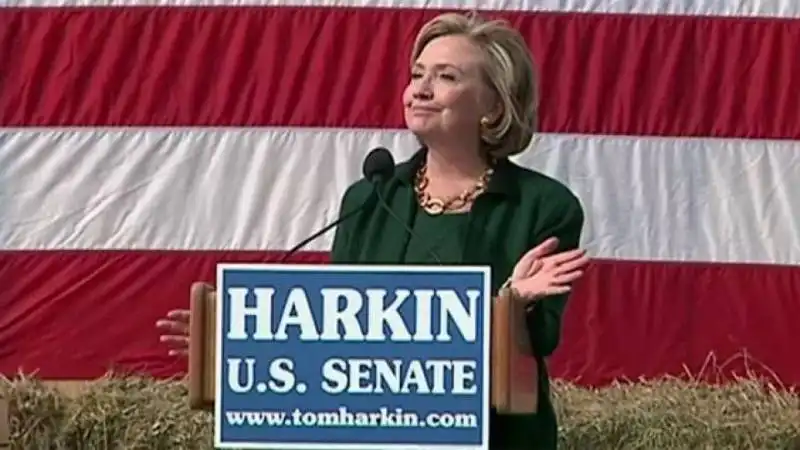 hillary e bill clinton in iowa 6