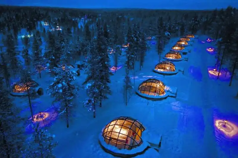 kakslauttanen arctic resort in finlandia