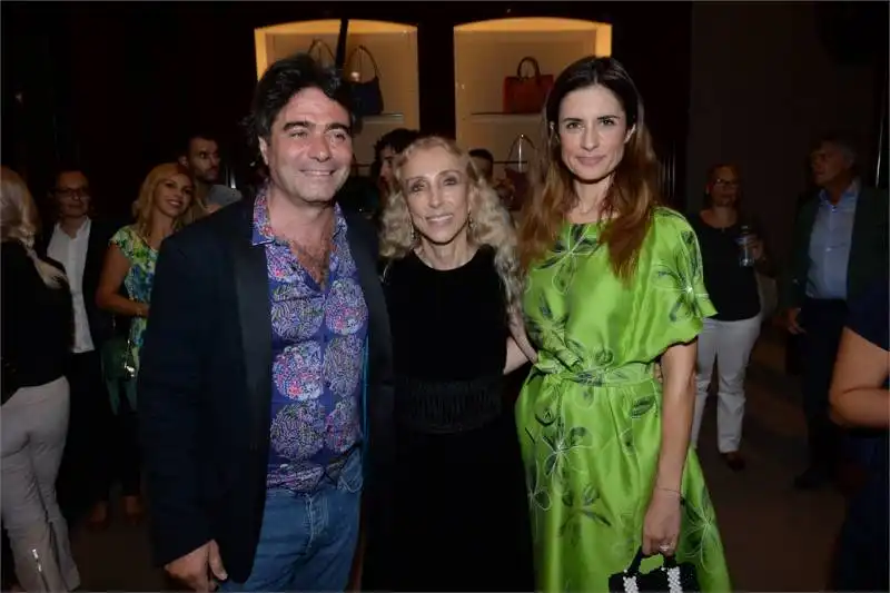 kean etro, franca sozzani e livia firth