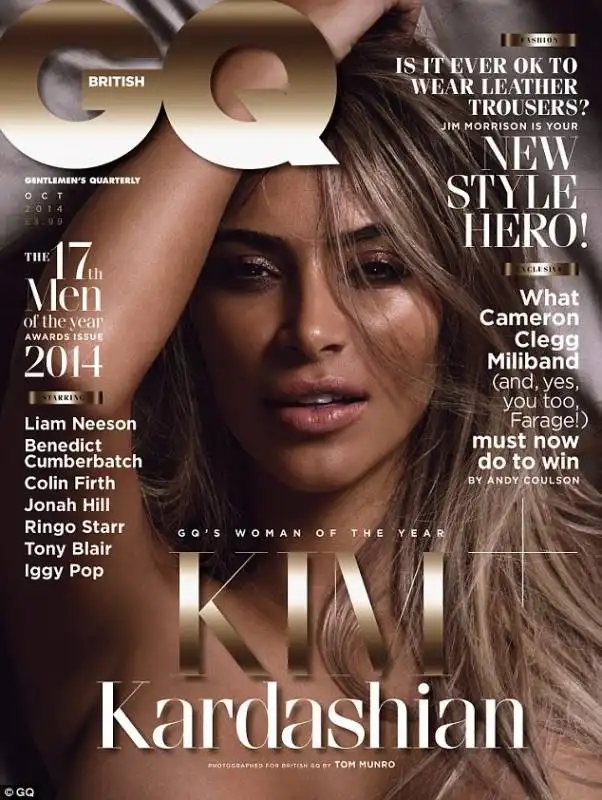 kim donna dell anno per gq