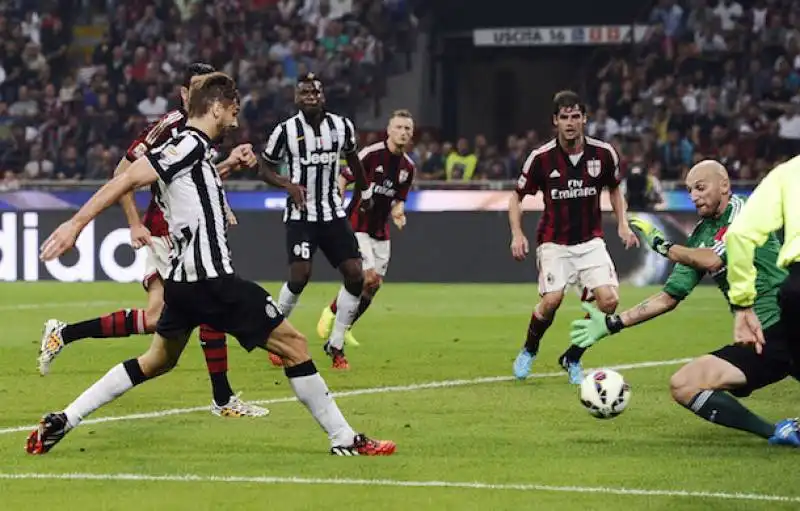 LLORENTE IN MILAN JUVENTUS 