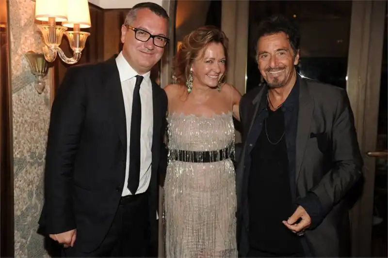 luca dini, caroline scheufele e al pacino