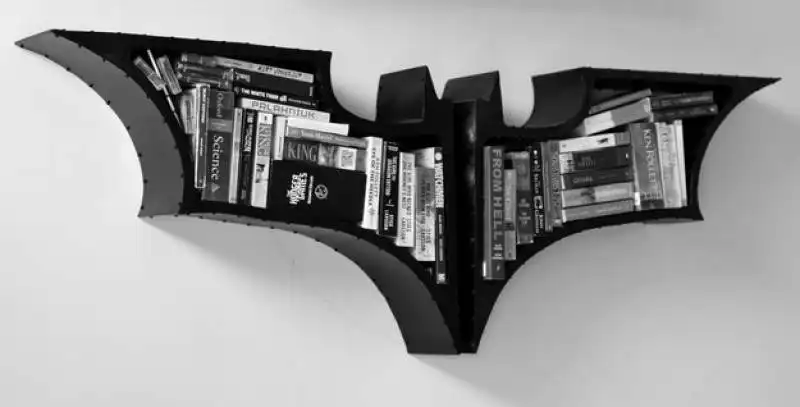 mensola per libri  batman