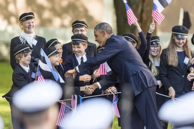 obama in estonia