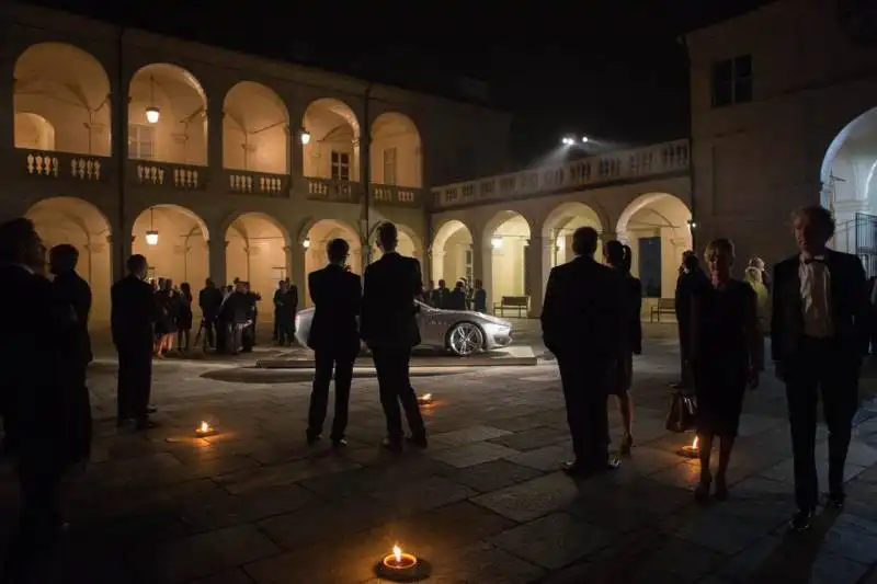 serata maserati alla reggia di venaria