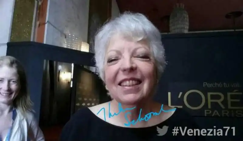 thelma schoonmaker twitter mirror a venezia