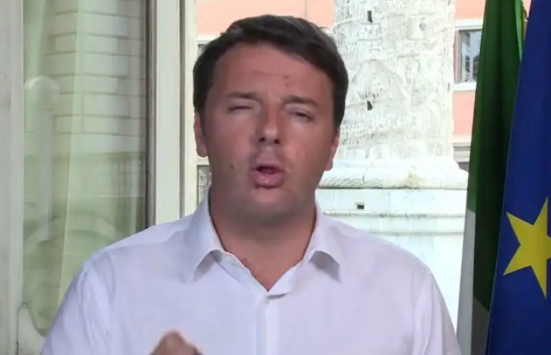 videomessaggio di renzi contro la camusso e i sindacati  9