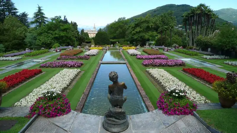 villa taranto gardens, verbania, italy