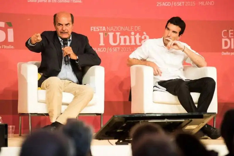 BERSANI E MAURIZIO MARTINA ALLA FESTA DELL UNITA  