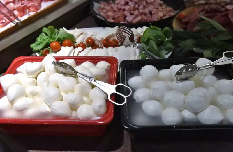 buffet per gli ospiti