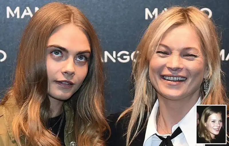 cara e kate MOSS