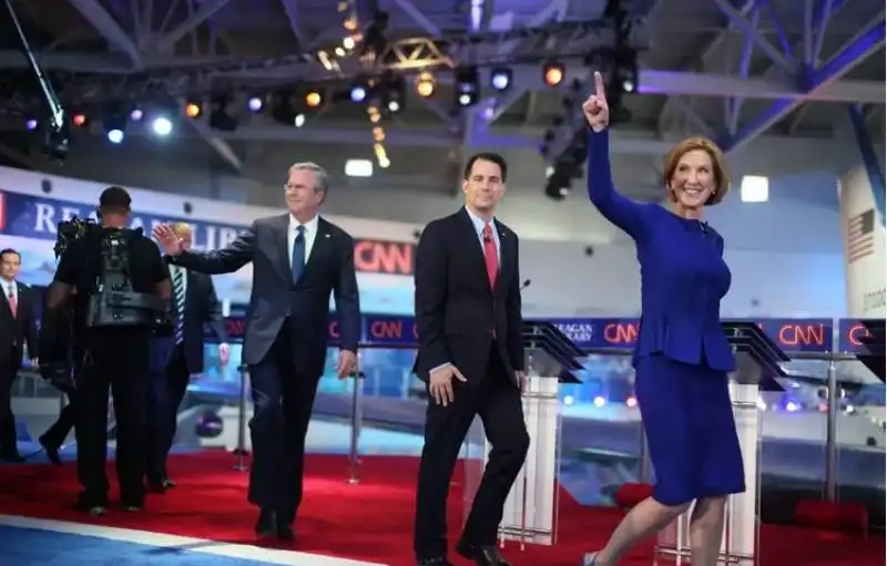 carly fiorina  dibattito repubblicani  