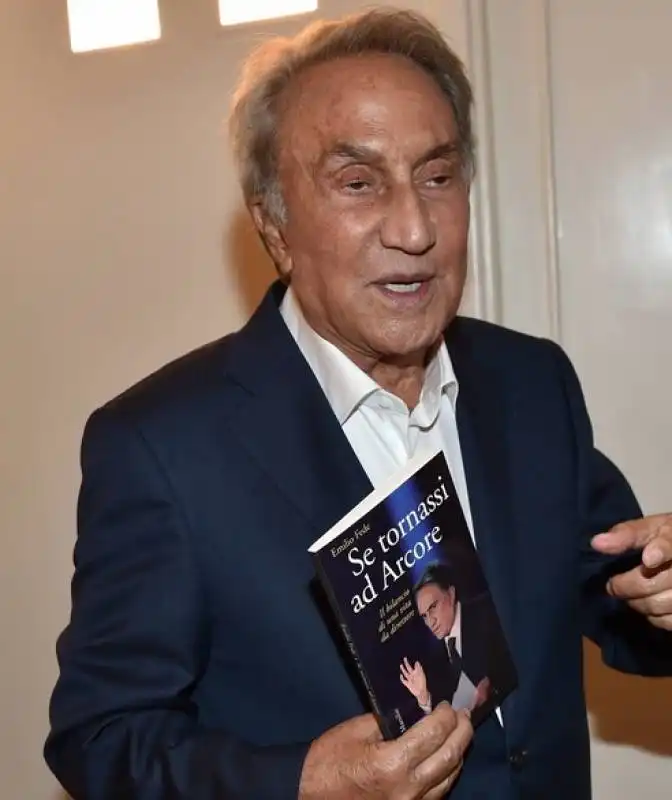 emilio fede presenta il libro a roma