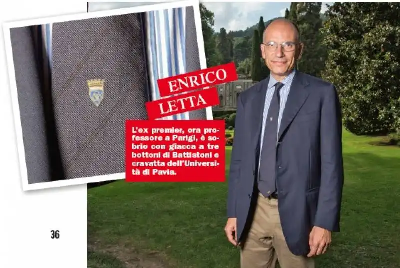 enrico letta giacca battistoni