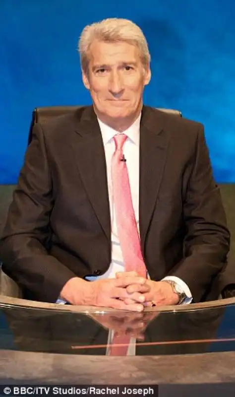 il conduttore jeremy paxman