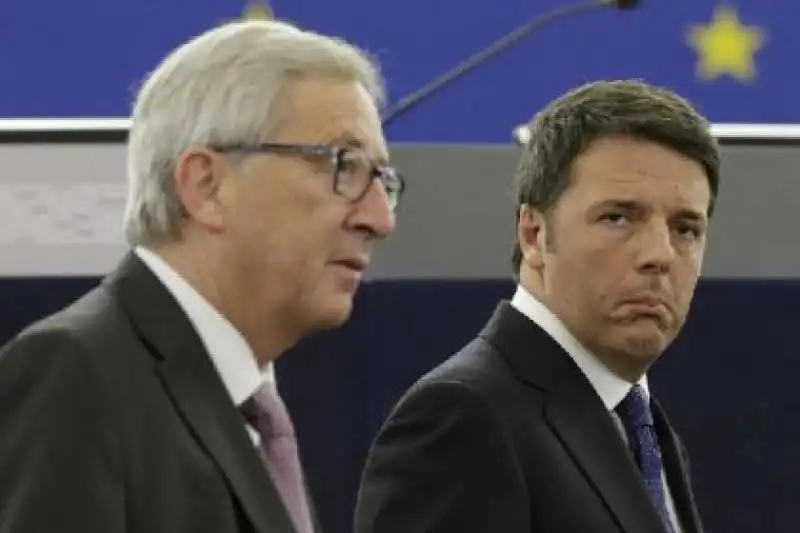 JUNCKER RENZI