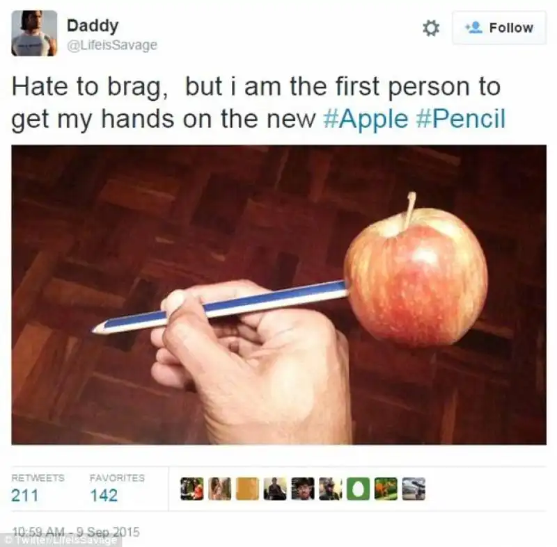 la apple pencil sul web