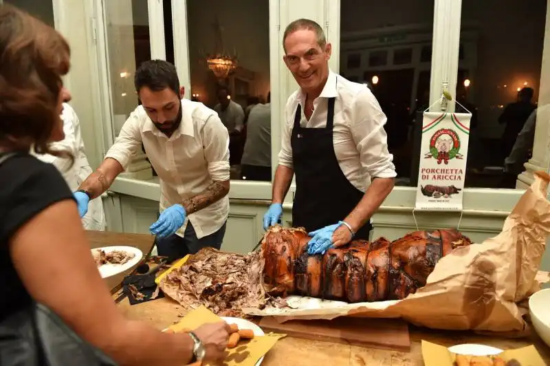 la porchetta di ariccia per gli ospiti