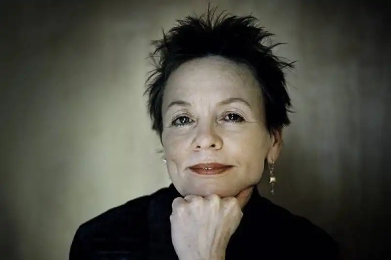 Laurie Anderson nel suo 