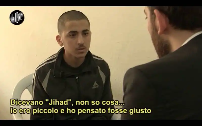 le iene marco maisano intervista terroristi isis  2