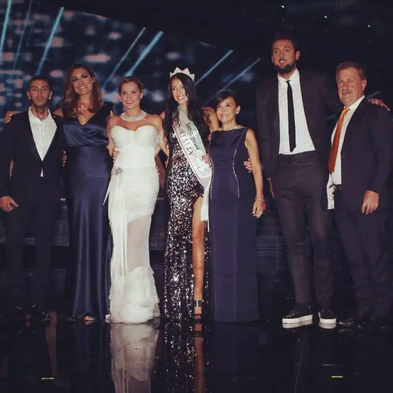 MARCO BELINELLI A MISS ITALIA