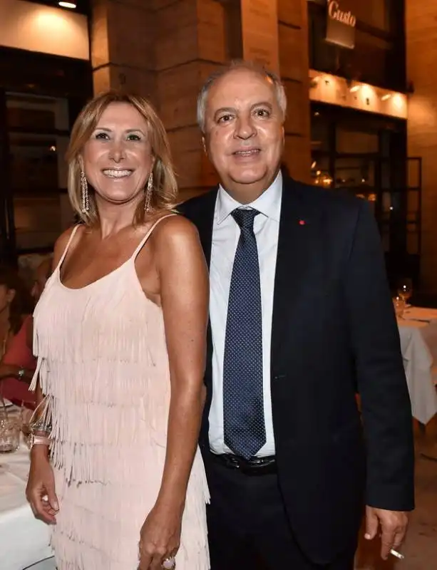 maria consiglio visco marigliano con l ambasciatore del marocco hassan abouyoub