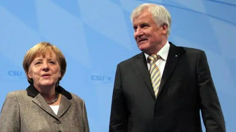 merkel seehofer