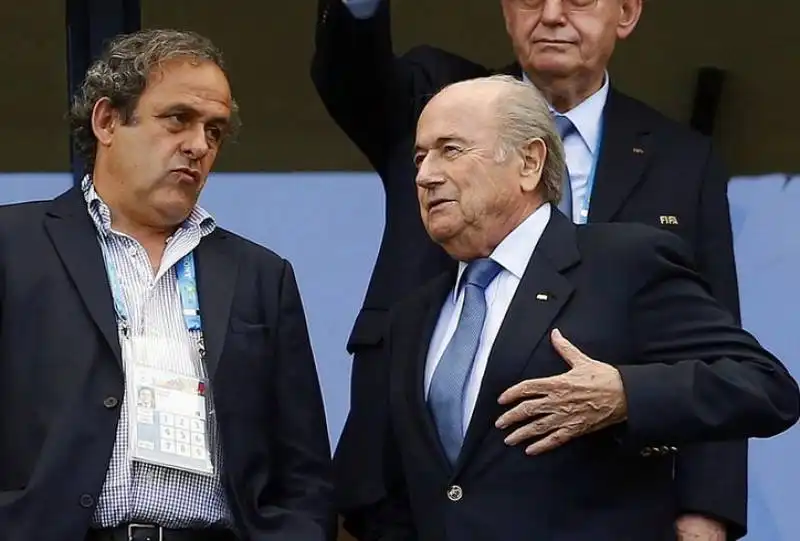 michel platini sepp blatter  3