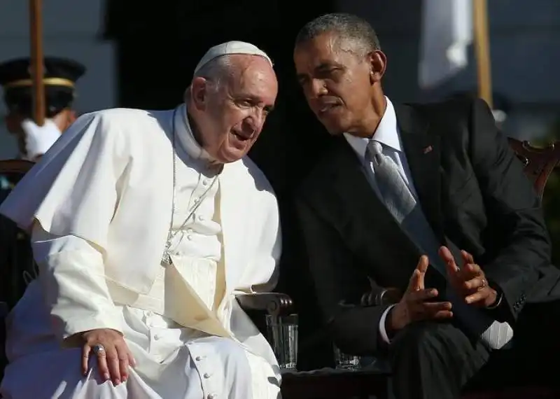 papa francesco e barack obama a0