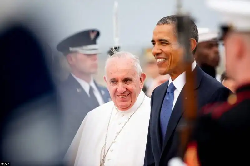 papa francesco e obama