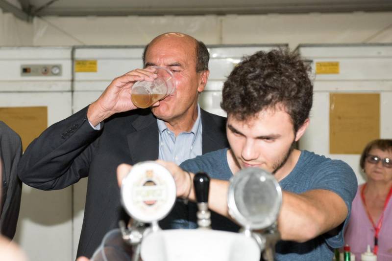 PIERLUIGI BERSANI ALLA FESTA DELL UNITA A MILANO