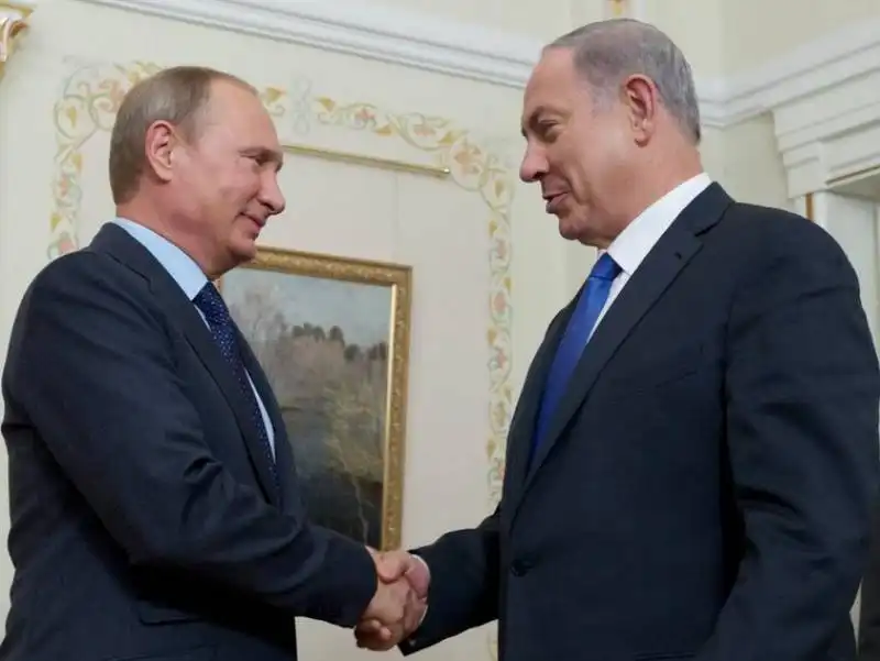 putin netanyahu  2