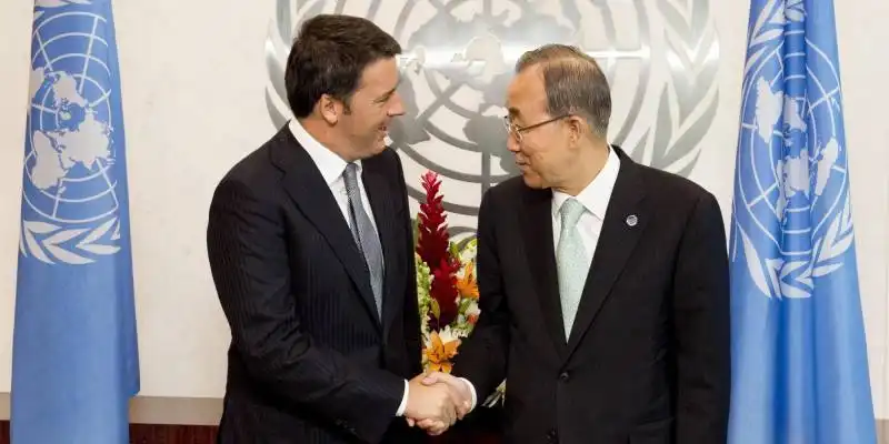 RENZI BAN KI MOON