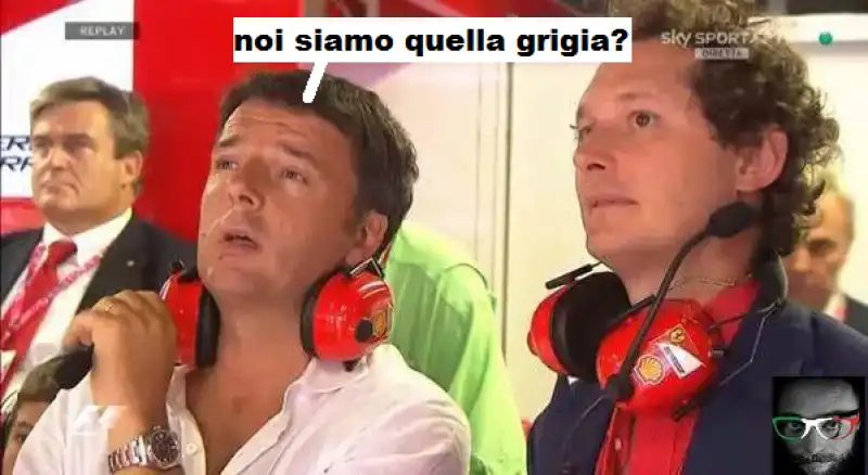 renzi elkann a monza