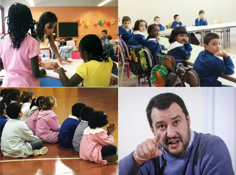 SALVINI STRANIERI SCUOLA