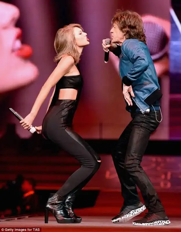 taylor swift mick jagger 3