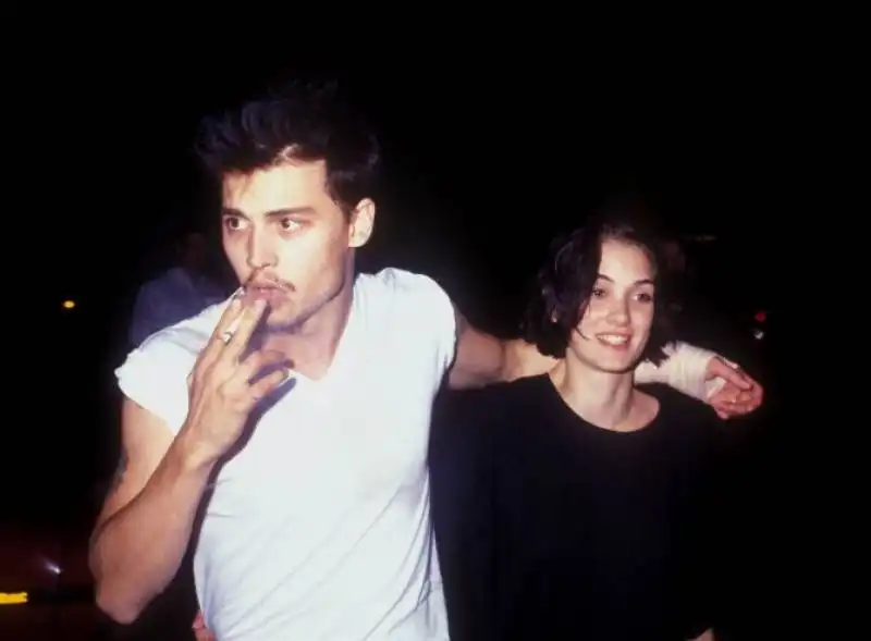 winona ryder  johnny depp