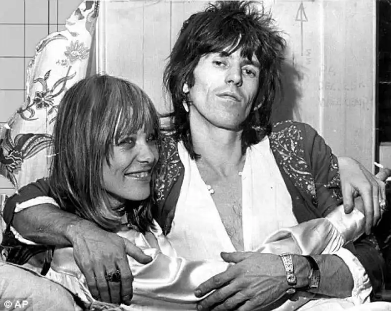 anita pallenberg e keith richards