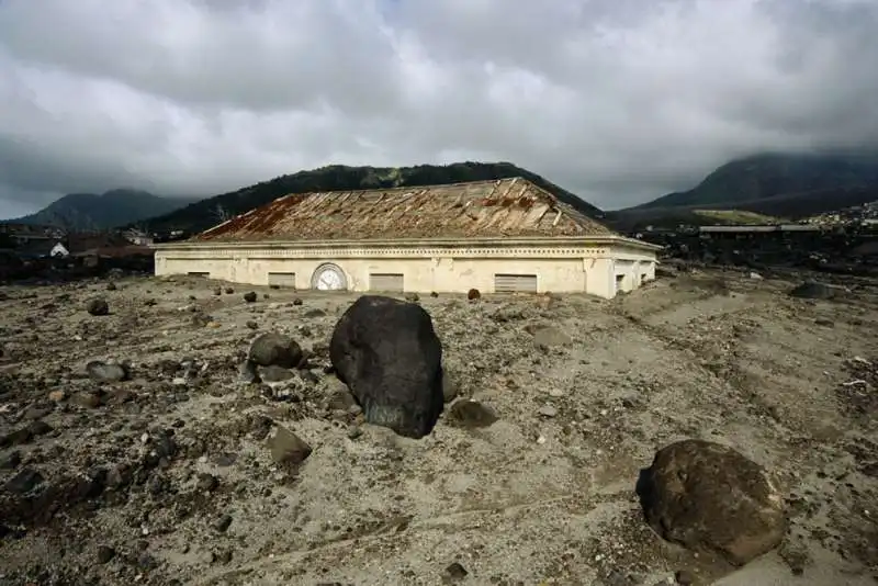 dopo eruzione a montserrat