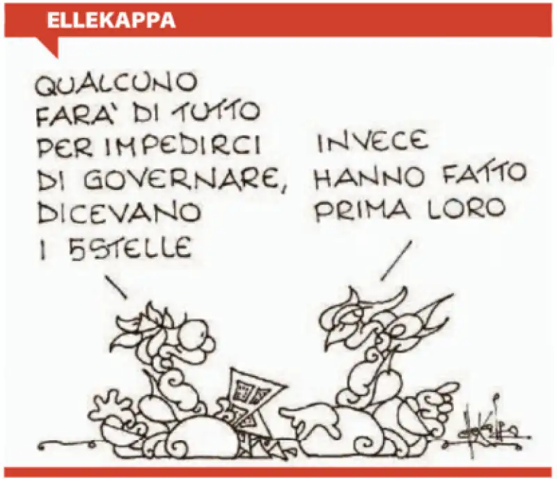 ELLEKAPPA - IL GOVERNO E I CINQUESTELLE