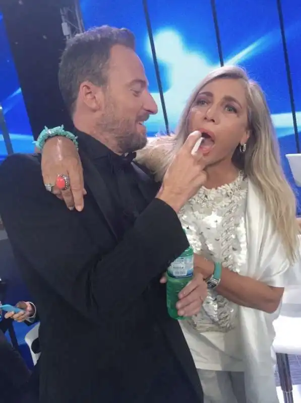 francesco facchinetti e mara venier