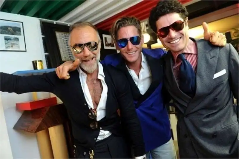 gianluca vacchi lapo elkann matteo marzotto