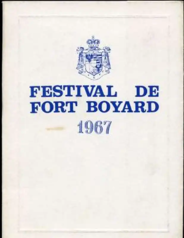 gianni bertini festival de fort boyard 1967