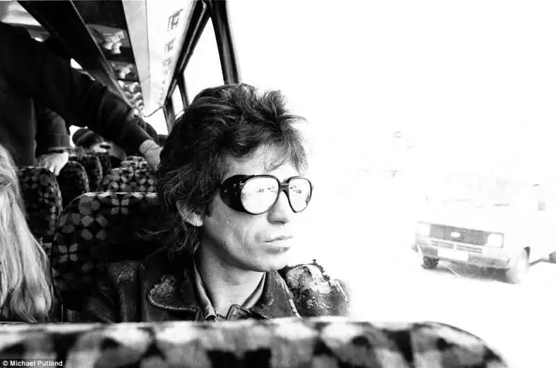 keith richards sul bus anni 80