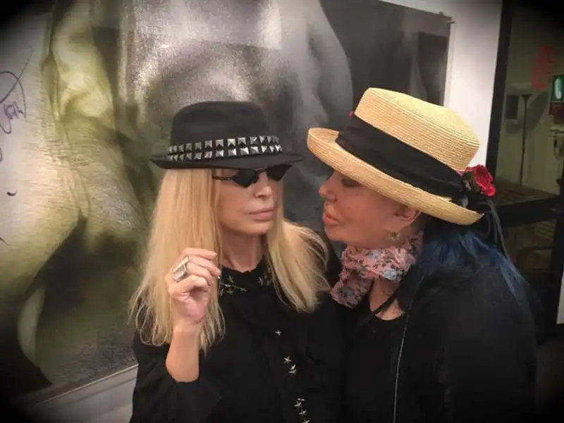 patty pravo e loredana berte in sala prove