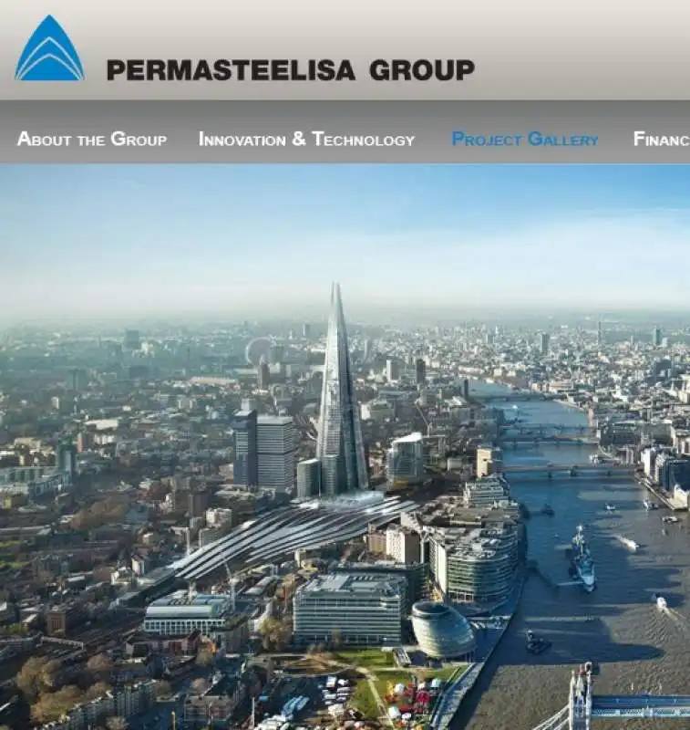 permasteelisa group londra shard